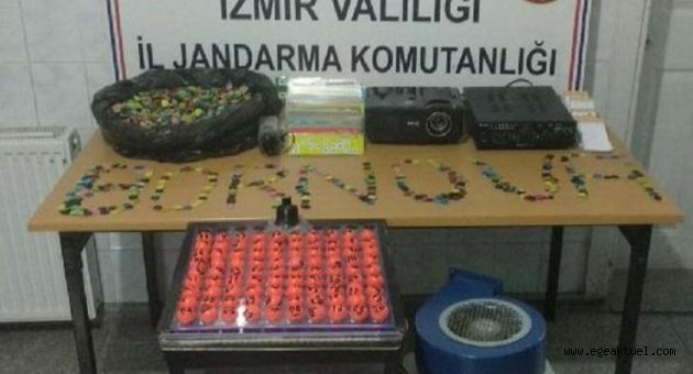 Sendika binasına tombala baskını