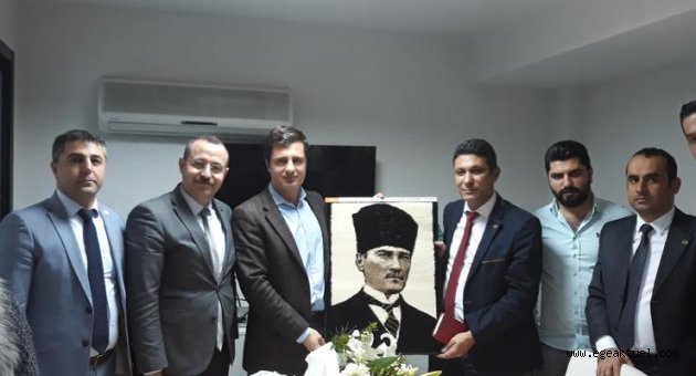 Sendika temsilcilerinden Yücel'e ziyaret