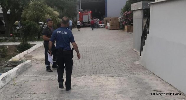 Su sebilinden yangın çıktı