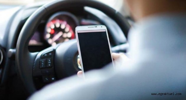 Sürücülere 'WhatsApp' uyarısı