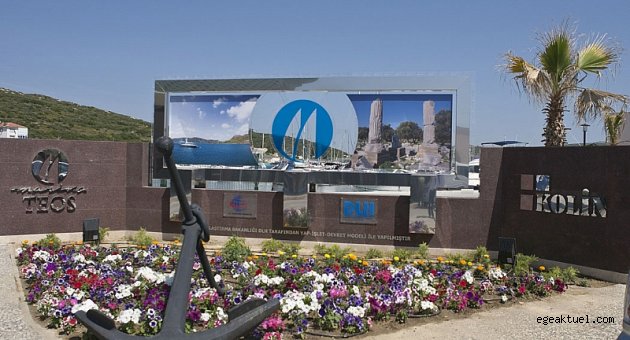 Teos Marina, yeni atanan yönetiminin aldığı kararla halkla iç içe bir marinaya dönüşüyor. 