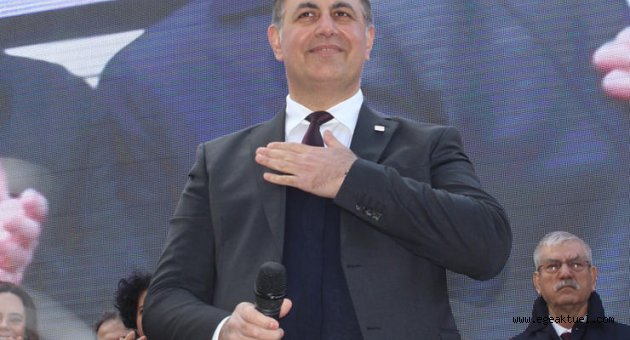Tugay’ın seçim ofisi coşkulu bir törenle açıldı