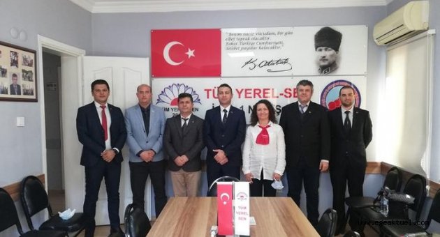Tüm-Yerel-Sen İzmir 1 No'lu Şube'de görev dağılımı