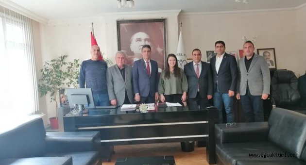 Tüm-Yerel-Sen'de devir teslim töreninden sonra ilk toplantı