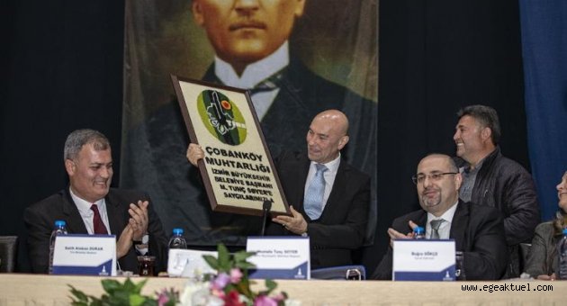 Tunç Soyer Tireli muhtarlarla buluştu