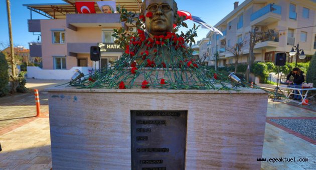 Uğur Mumcu Güzelbahçe’de Büstü Başında Anıldı