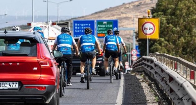 UNESCO Dünya Mirası Yolunda Bergama için pedal bastılar