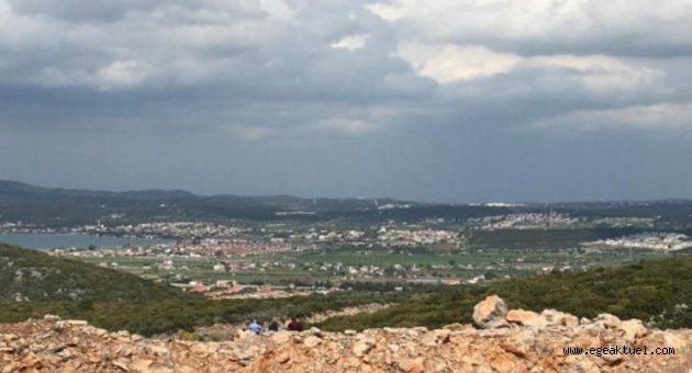 Urla'daki taş ocağı için büyütme talebi!