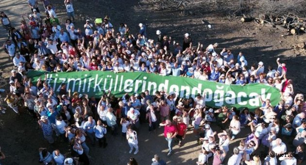 Yangının yıldönümünde Büyükşehir’den Orman İzmir raporu