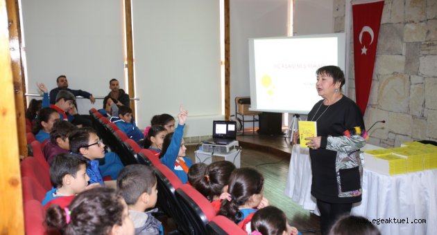Yazar Hüsnan Şeker, çocuklarla buluştu