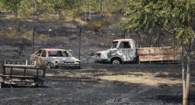 Yediemin otoparkındaki yangında sigara izmariti şüphesi