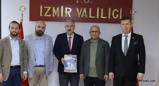 Yeşilay'dan Vali Ayyıldız'a ziyaret
